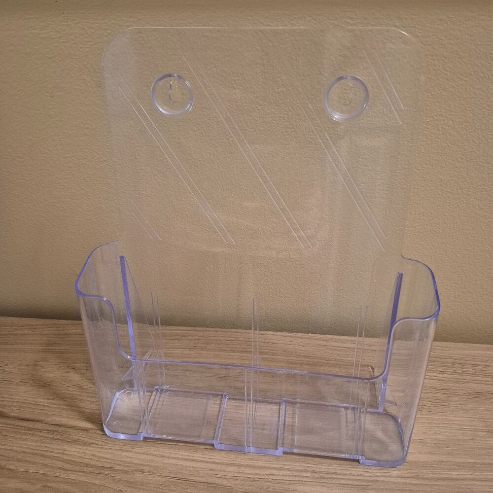 Acrylic Letter Sized Sign Holder